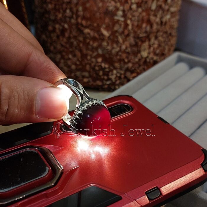 Dark Black Aqeeq Black Agate Stone and red inside yemen aqiq ring 925 silver 2 Turkish Jewel <h3>Design by Hand Engraved</h3> Superior Quality Handmade Design on Sides. Pure and Natural Black Aqeeq (Agate) stone. Heavy and strong ring made with 925 Silver metal. <p class="LC20lb MBeuO DKV0Md">⭐ Highest Quality Silver 925</p> ⭐ Durable & Strong Design <p class="LC20lb MBeuO DKV0Md">⭐ Lifetime Silver Gurantee</p>