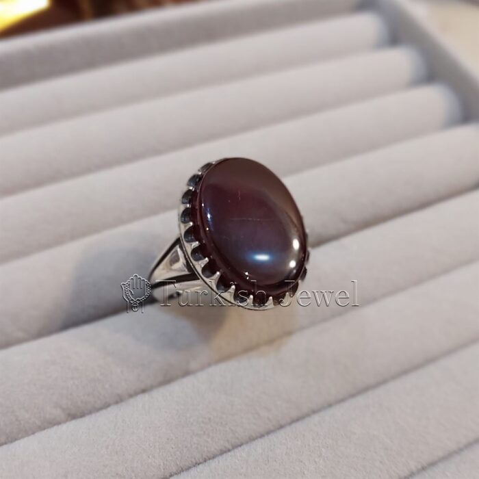 Dark Brown - Yemen Agate - Aqeeq Yamani Kabadi Color, Al Kabdi Aqiq