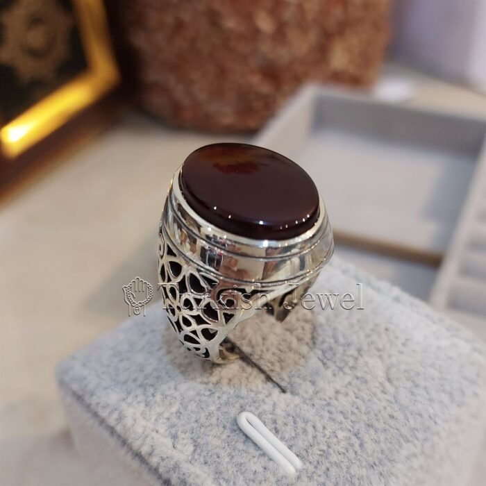 Natural Agate Ring 925 Silver Yemen Agate Irani Aqeeq Aqiq Stone Real 3 3 Turkish Jewel <h3>Hand Engraved - Brown Agate</h3> Superior Quality Handmade Design on Sides. Pure and Natural Brown Aqeeq (Brown Agate) stone. Heavy and strong ring made with 925 Silver metal. <p class="LC20lb MBeuO DKV0Md">⭐ Highest Quality Silver 925</p> ⭐ Durable & Strong Design <p class="LC20lb MBeuO DKV0Md">⭐ Lifetime Silver Gurantee</p>