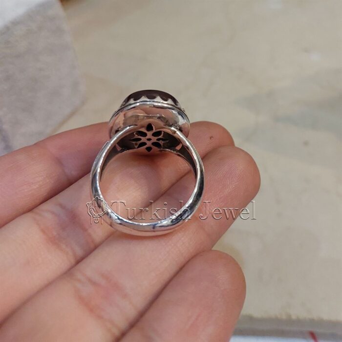 Dark Brown - Yemen Agate - Aqeeq Yamani Kabadi Color, Al Kabdi Aqiq