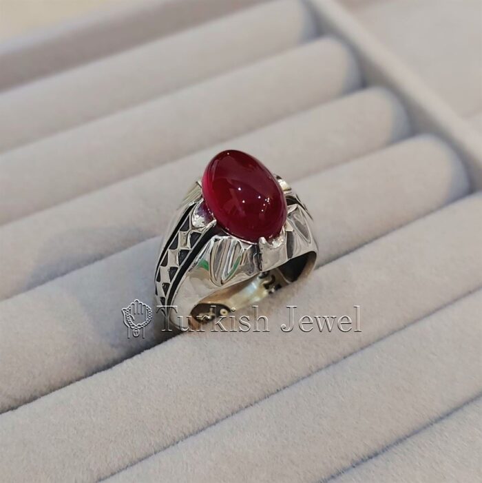 Natural Agate Ring 925 Silver Yemen Agate Irani Aqeeq Aqiq Stone Real 5 35 Turkish Jewel <h3>Hand Engraved - Brown Agate</h3> Superior Quality Handmade Design on Sides. Pure and Natural Brown Aqeeq (Brown Agate) stone. Heavy and strong ring made with 925 Silver metal. <p class="LC20lb MBeuO DKV0Md">⭐ Highest Quality Silver 925</p> ⭐ Durable & Strong Design <p class="LC20lb MBeuO DKV0Md">⭐ Lifetime Silver Gurantee</p>